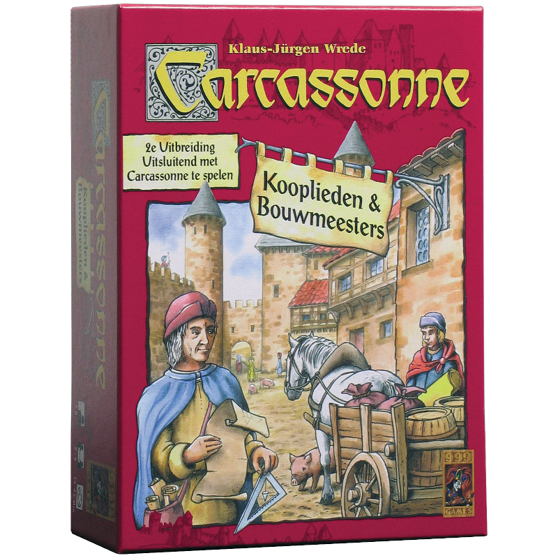 Stun Mededogen huurder Carcassonne: Kooplieden & Bouwmeesters (eerste editie) | www.watafun.eu